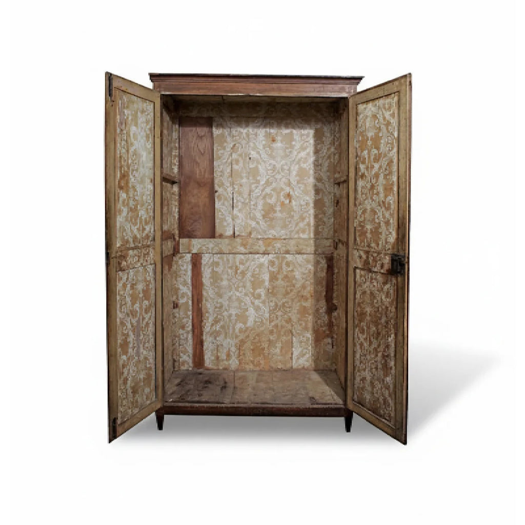 18th Century Louis XIV Painted Armoire