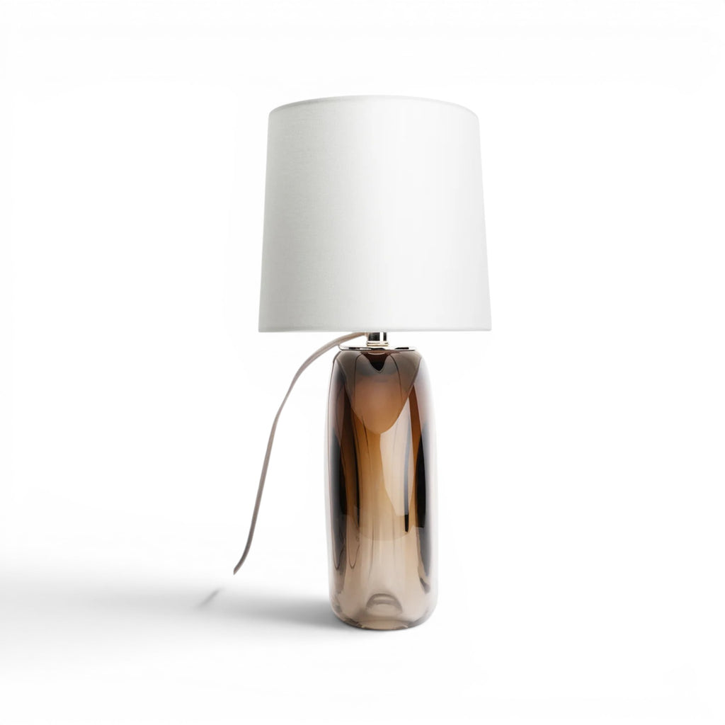 Coffee Oval Table Lamp