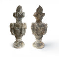 19th Century French Pair of Stone Pot au Feu from Chateau in Dordogne