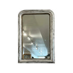 19th Century French Silverleaf Louis Philippe Mirror
