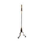 Spanish Gilded Iron Floor Lamp