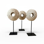 Set of 3 Millstones on Base