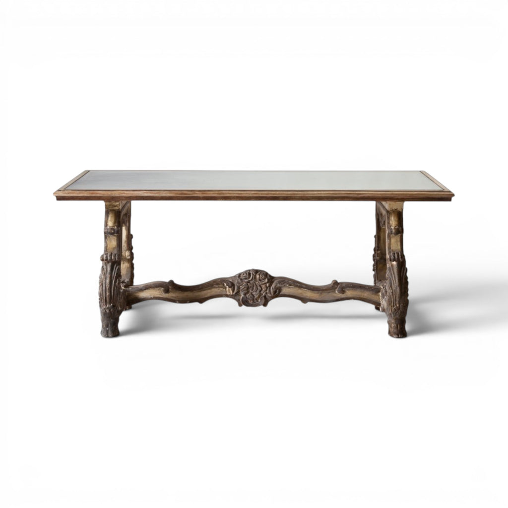 Maison Mirrored Top Table Desk