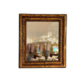 Tara Shaw 18th Century French Louis XVI mirror with a carved gold frame and aged patina for a classic interior.
