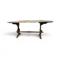 Tara Shaw 18th century Swedish drop leaf table with a weathered wood patina and elegant antique Scandinavian design.