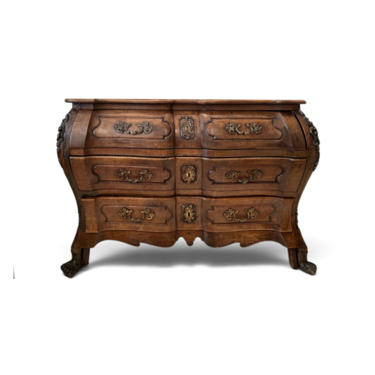 18th Century Walnut Régence Chest or Commode