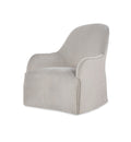 Auguste Skirted Swivel Chair