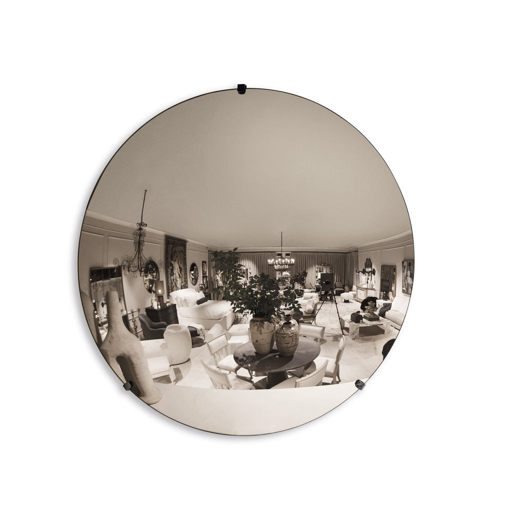 Rive Gauche Convex Mirror - Silver