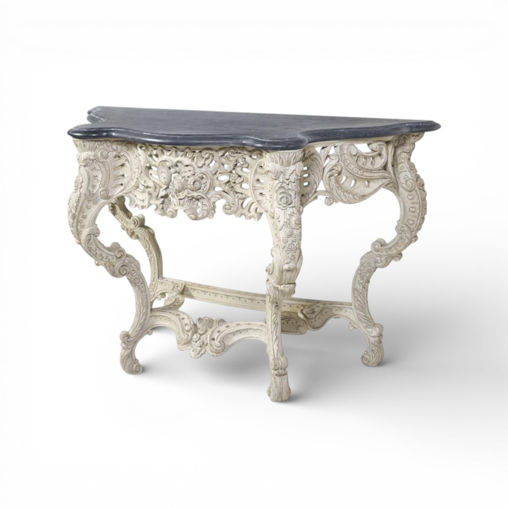 Victoire Console Table - French Painted Blanc