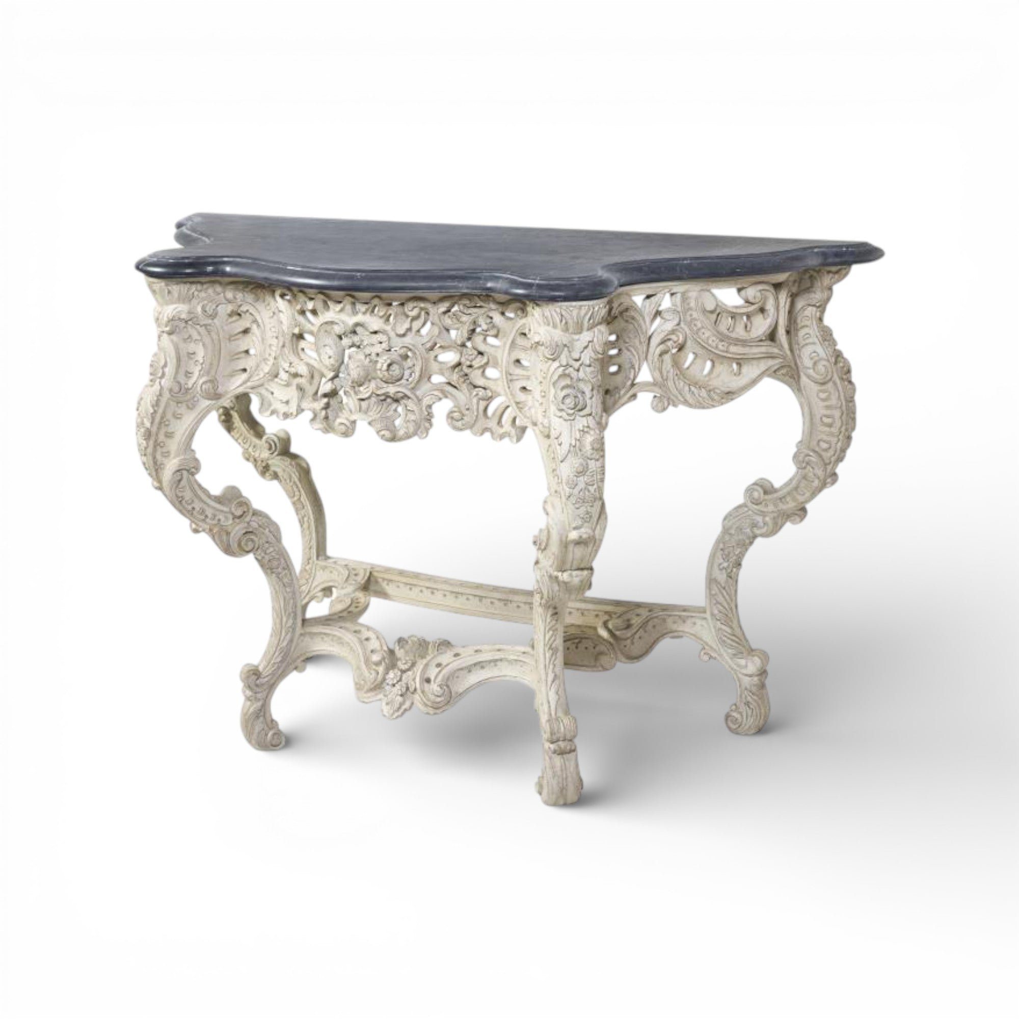 Victoire Console Table - French Painted Blanc