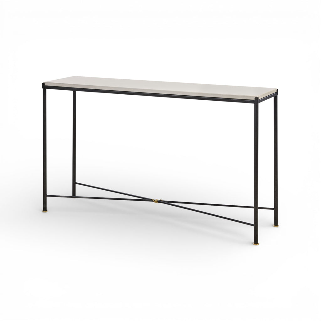 Montmartre Console Table - Iron & Brass Knot