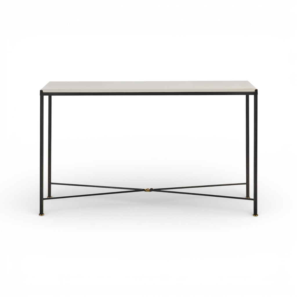 Montmartre Console Table - Iron & Brass Knot