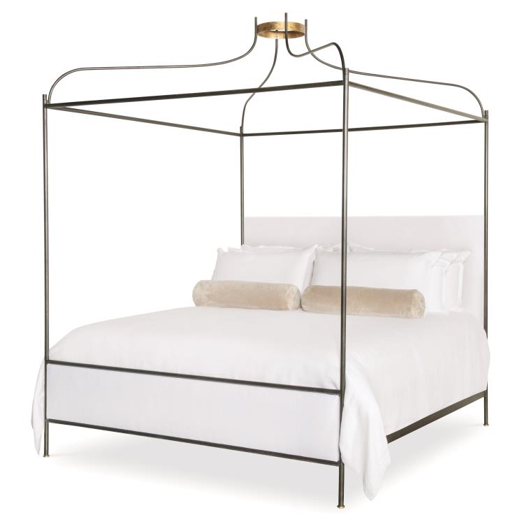 Venetian King Bed W/Canopy - Square HB