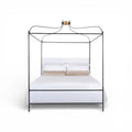 Venetian King Bed W/Canopy - Square HB