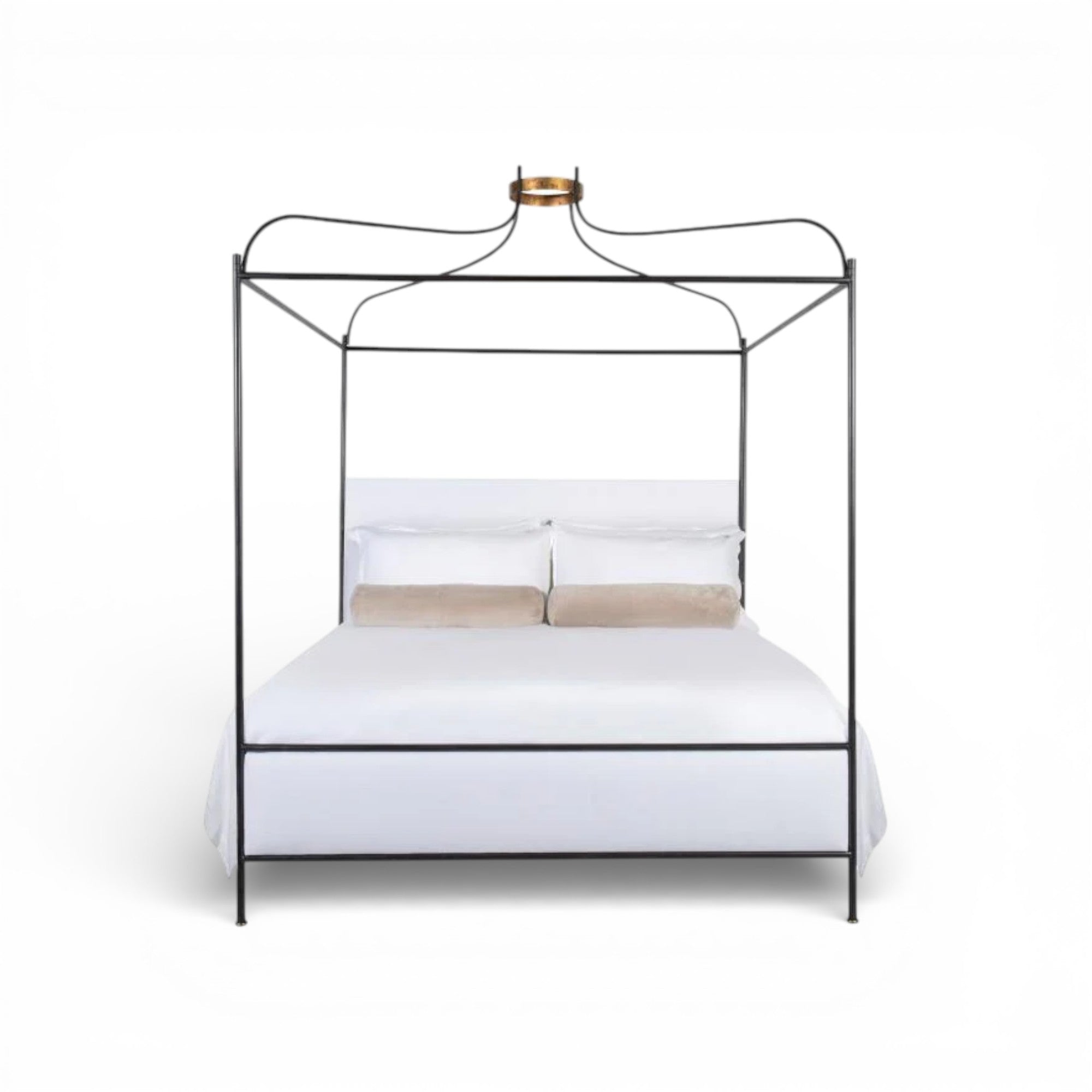 Venetian King Bed W/Canopy - Square HB