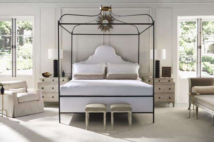 Venetian King Bed with Canopy