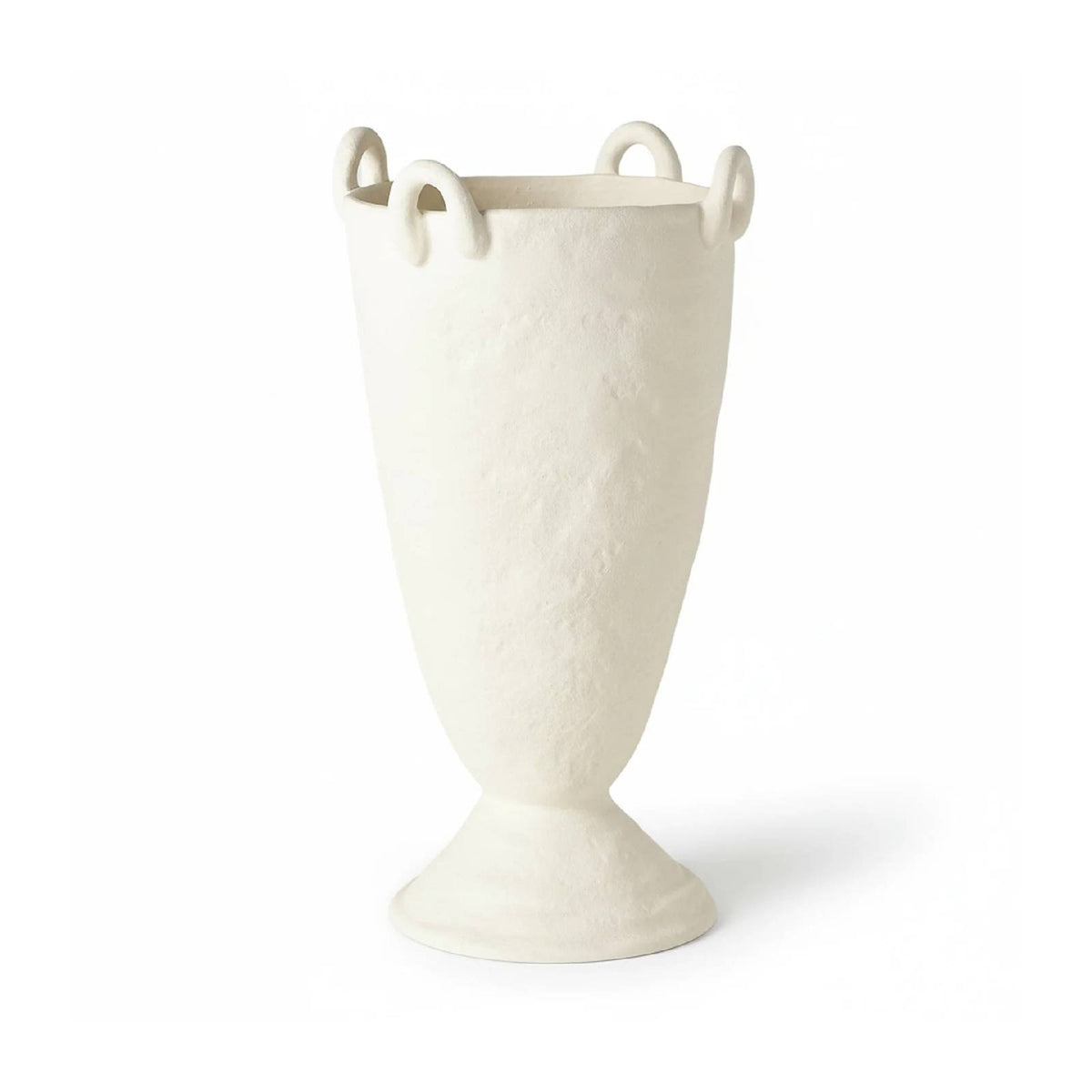 Tall White Vase